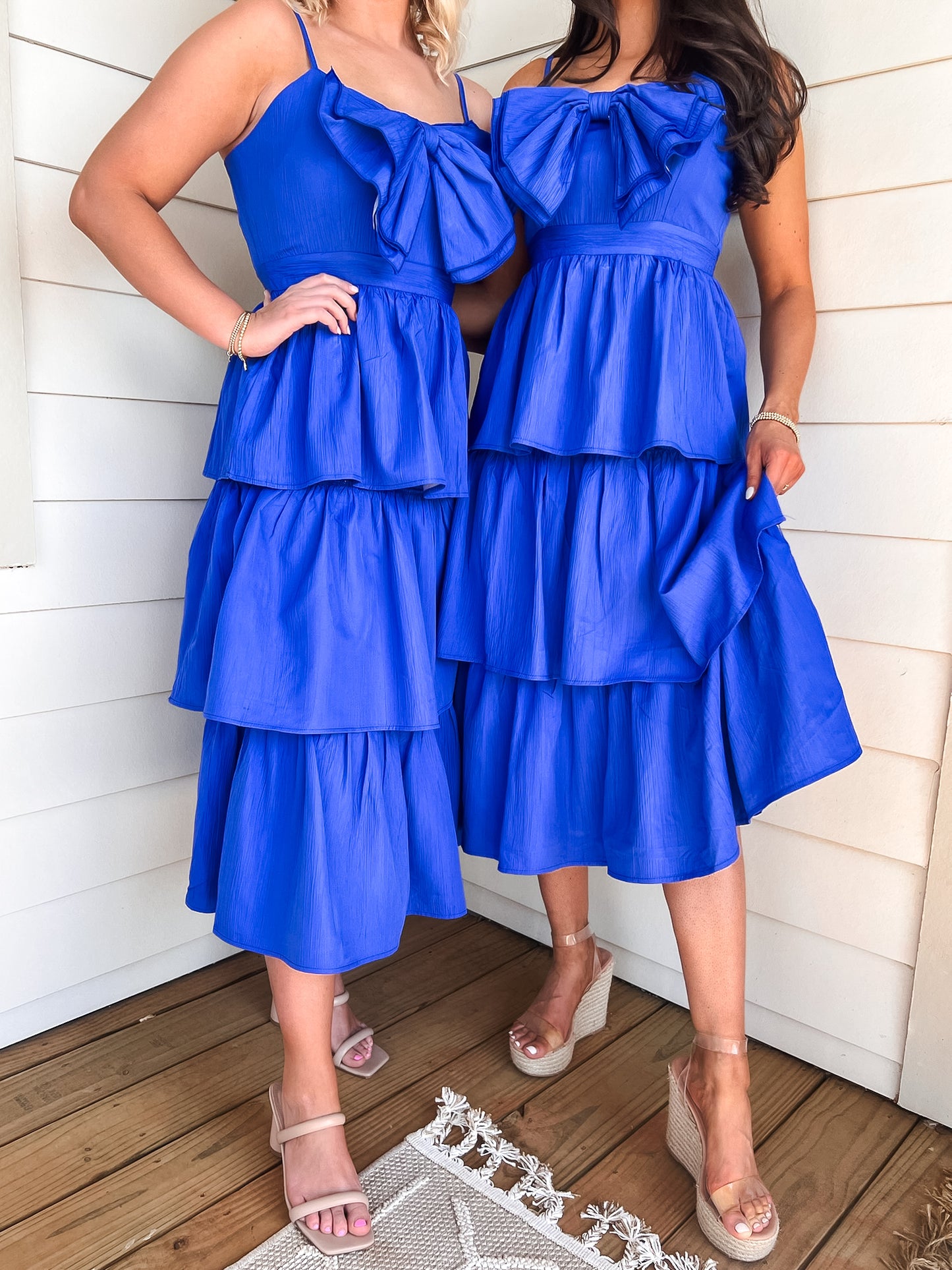 Bonnie Blue Ruffle Dress